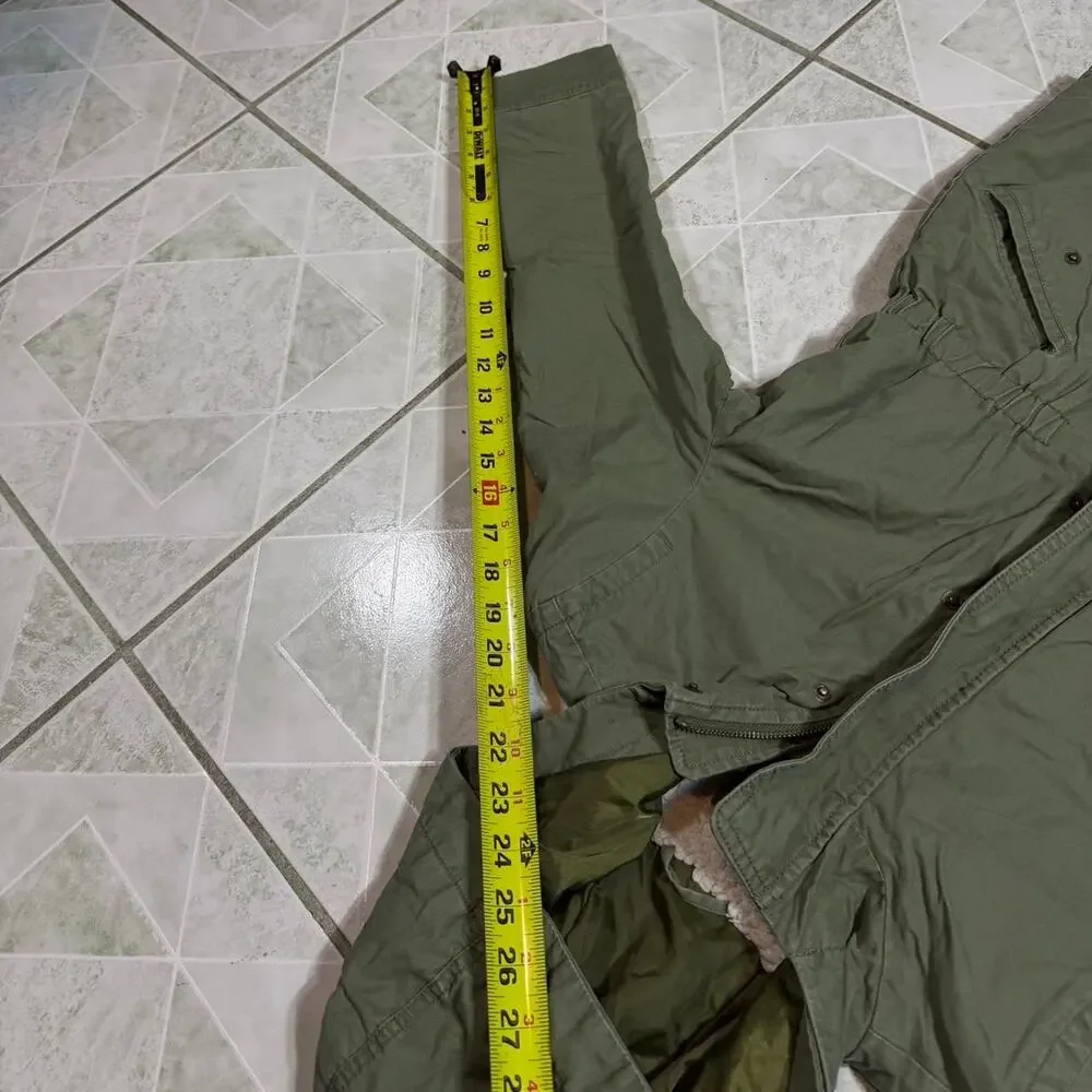 Gap‎ kids green hooded coat